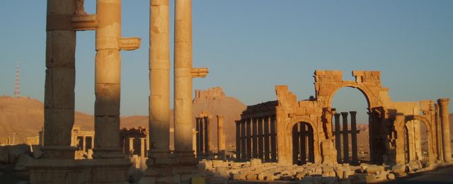 シリア　パルミラ遺跡