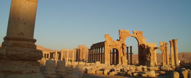 シリア　パルミラ遺跡