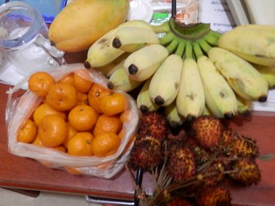 カンボジアのフルーツ